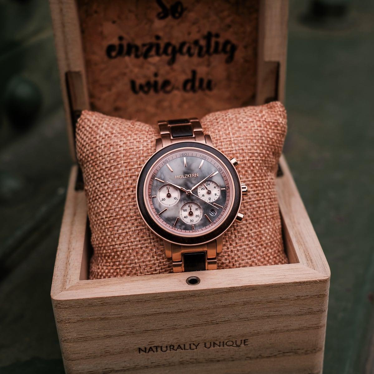 HOLZKERN | Calina Horizont Damen Chronograph